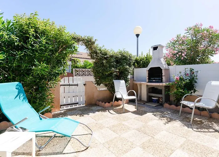 Villa Pavillon Climatisé Avec Mezzanine, Wifi Et Parking Privé - Les Ayguades - Fr-1-409-187 *
