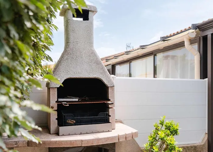 Pavillon Climatisé Avec Mezzanine, Wifi Et Parking Privé - Les Ayguades - Fr-1-409-187 Villa Gruissan